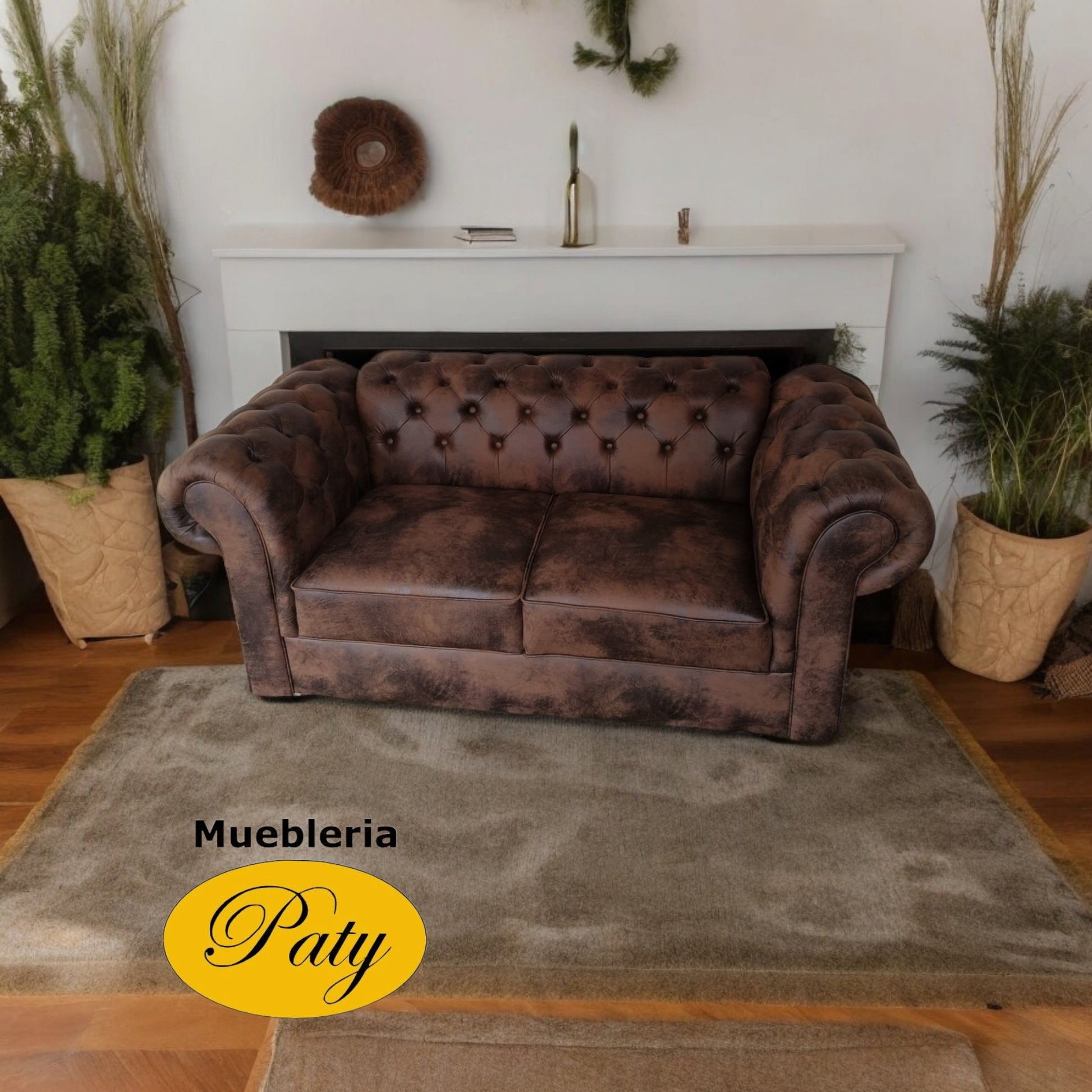 Love Seat Chester - Muebleria Paty