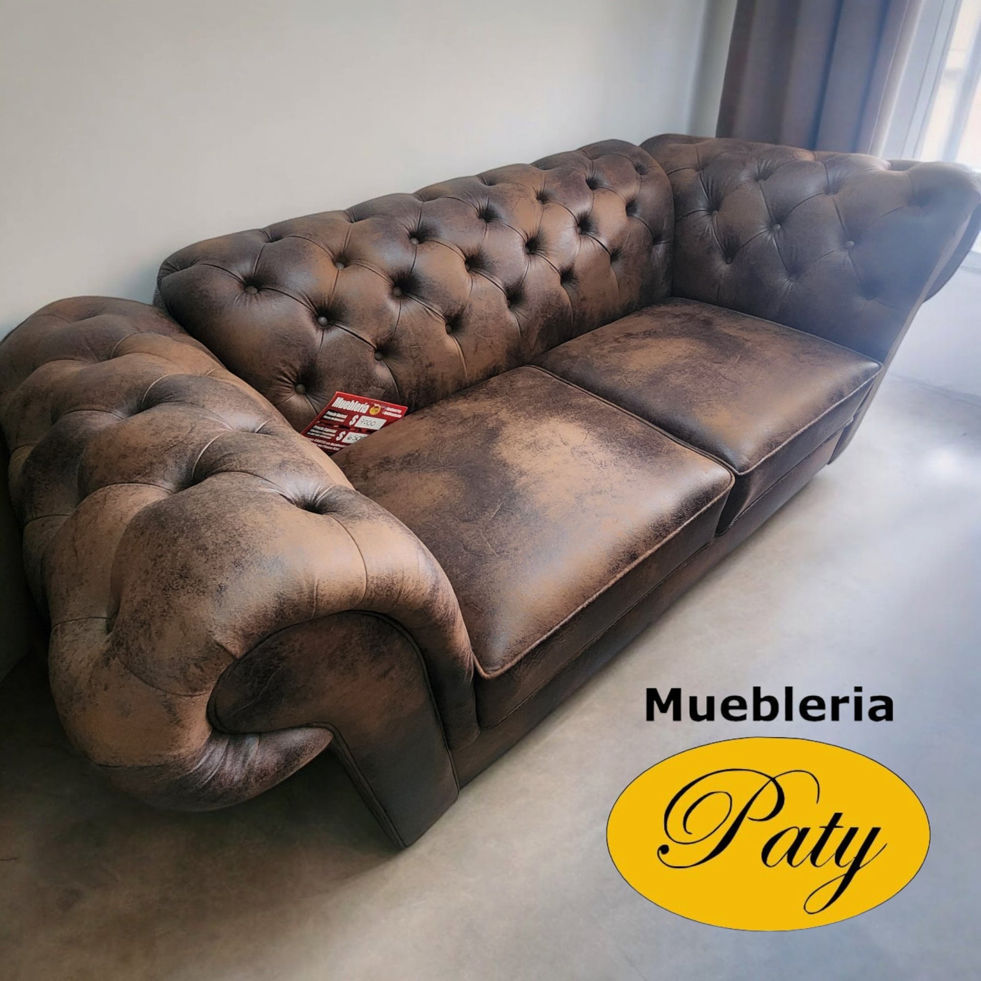 Love Seat Chester - Muebleria Paty