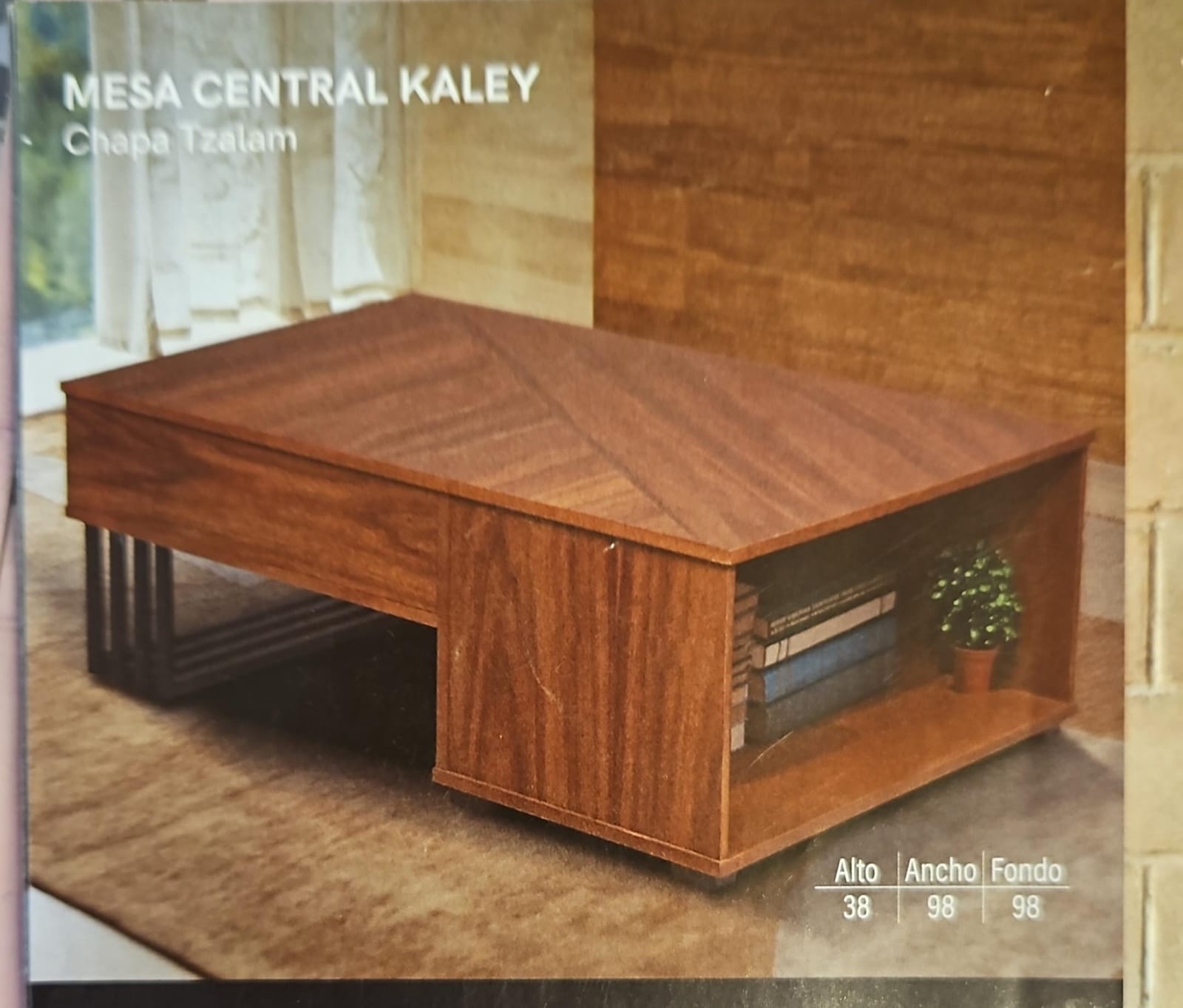 Mesa central Kaley - Muebleria Paty