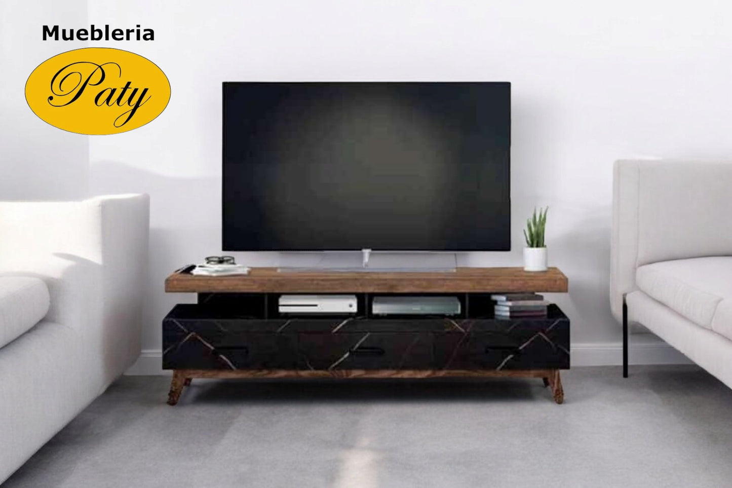 Mesa de TV Estilo - Muebleria Paty