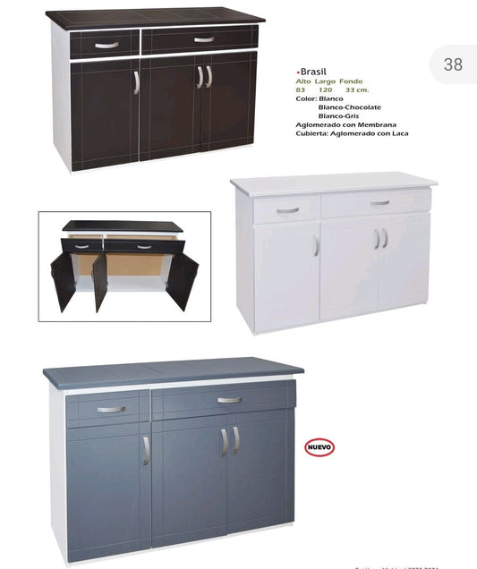 Mueble para cocina Brasil - Muebleria Paty