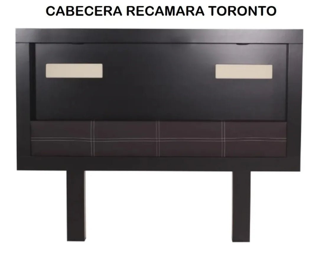 Recámara Toronto King Size - Muebleria Paty