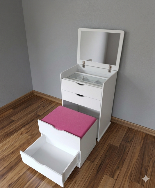 Tocador tipo cajonera