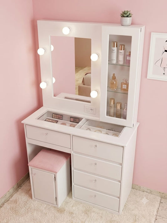 Tocador Moderno Vanity Hollywood