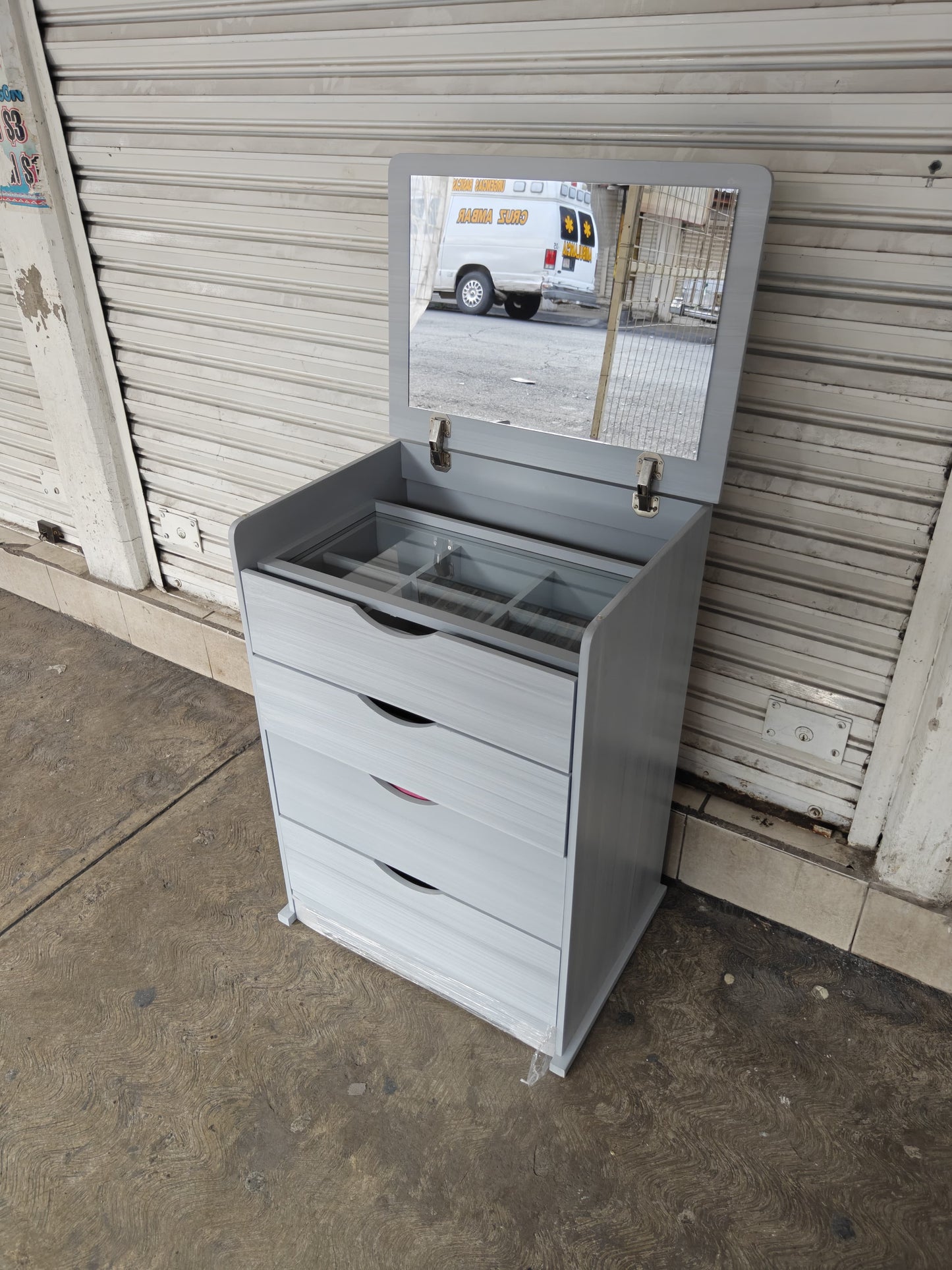 Tocador tipo cajonera