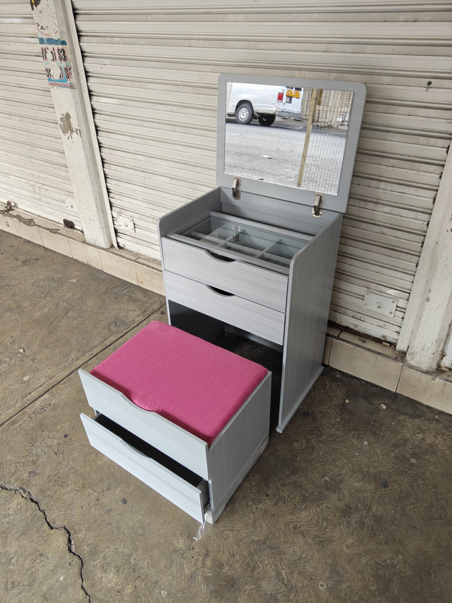 Tocador tipo cajonera