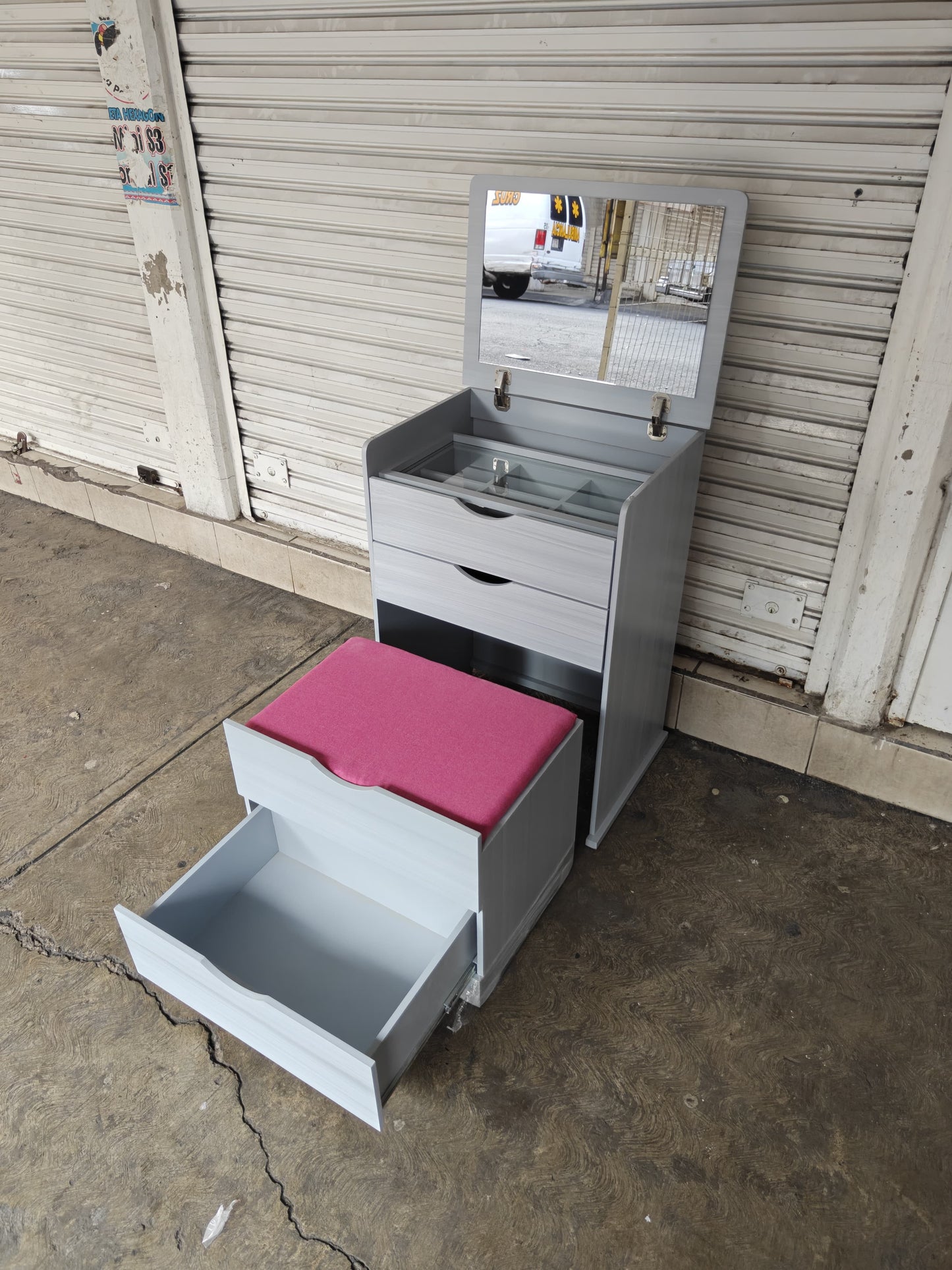 Tocador tipo cajonera